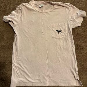 Victoria's Secret Blush Pink Short Sleeve Tee